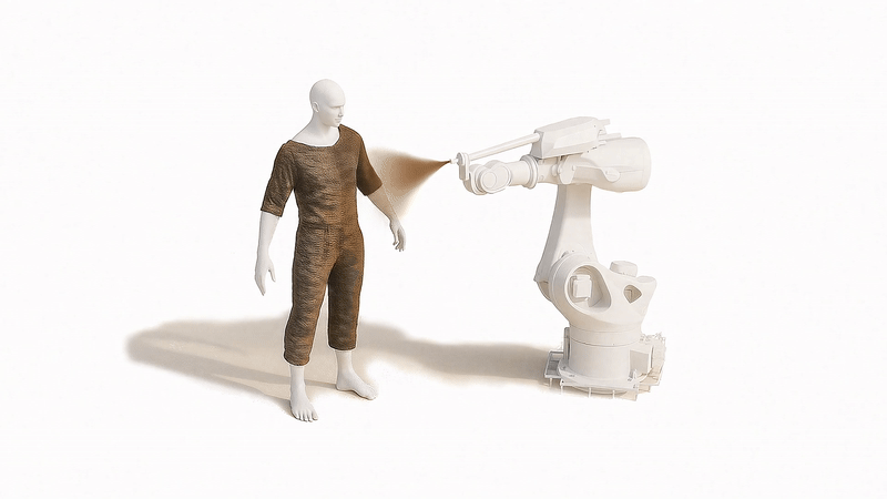 WoodSpray robot arm